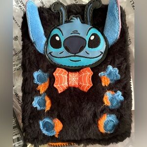Loungefly Disney Stitch Halloween Sherpa Wallet